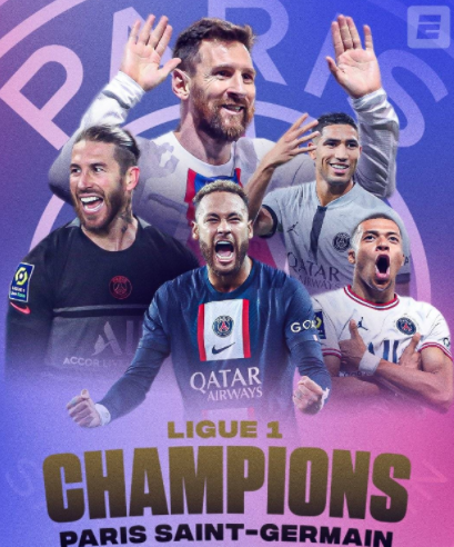 Paris Saint-Germain vinder Ligue 1-titlen